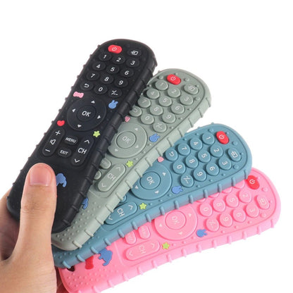 TVNIBBLE – Silikon-Beißring in Form einer TV-Fernbedienung, BPA-frei, weiches sensorisches Spielzeug 6