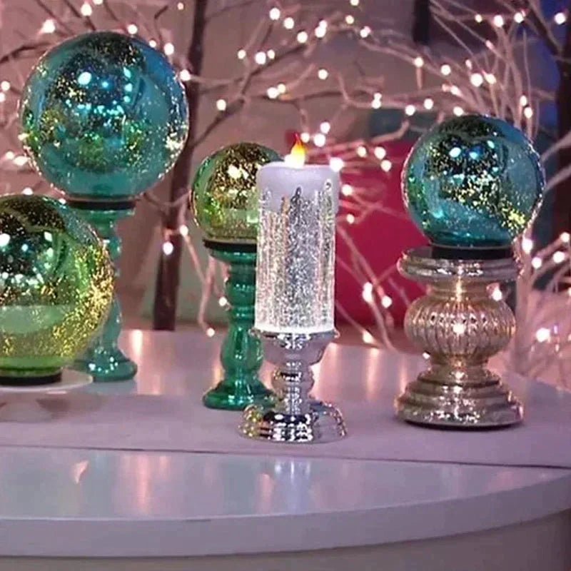 TWINKLEFLAME – Flammenlose Weihnachtskerze für ein funkelndes Ambiente 1