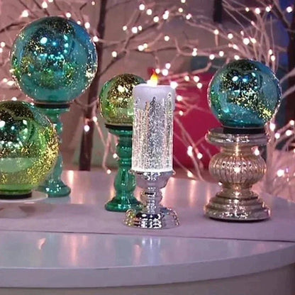 TWINKLEFLAME – Flammenlose Weihnachtskerze für ein funkelndes Ambiente 1