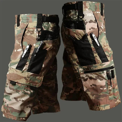 Taktische Camouflage Shorts für Männer – Schnelltrocknend, Bequeme Passform, Vielseitige Taschen 1