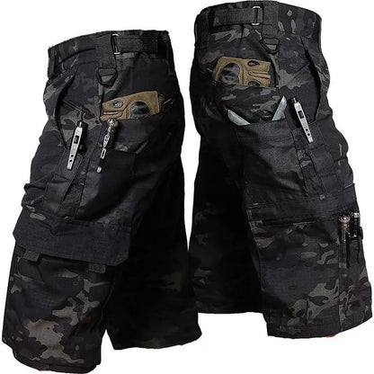 Taktische Camouflage Shorts für Männer – Schnelltrocknend, Bequeme Passform, Vielseitige Taschen 2