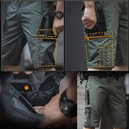 Taktische Camouflage Shorts für Männer – Schnelltrocknend, Bequeme Passform, Vielseitige Taschen 5