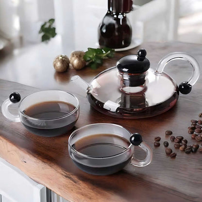 SERENO - Modern teapot set with integrated filter system