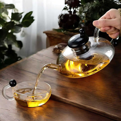 SERENO - Modern teapot set with integrated filter system