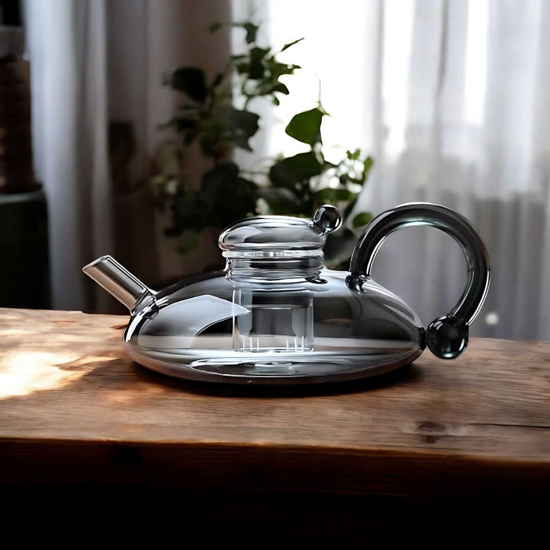 SERENO - Modern teapot set with integrated filter system