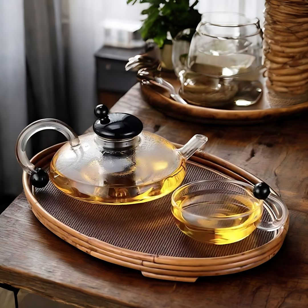 SERENO - Modern teapot set with integrated filter system