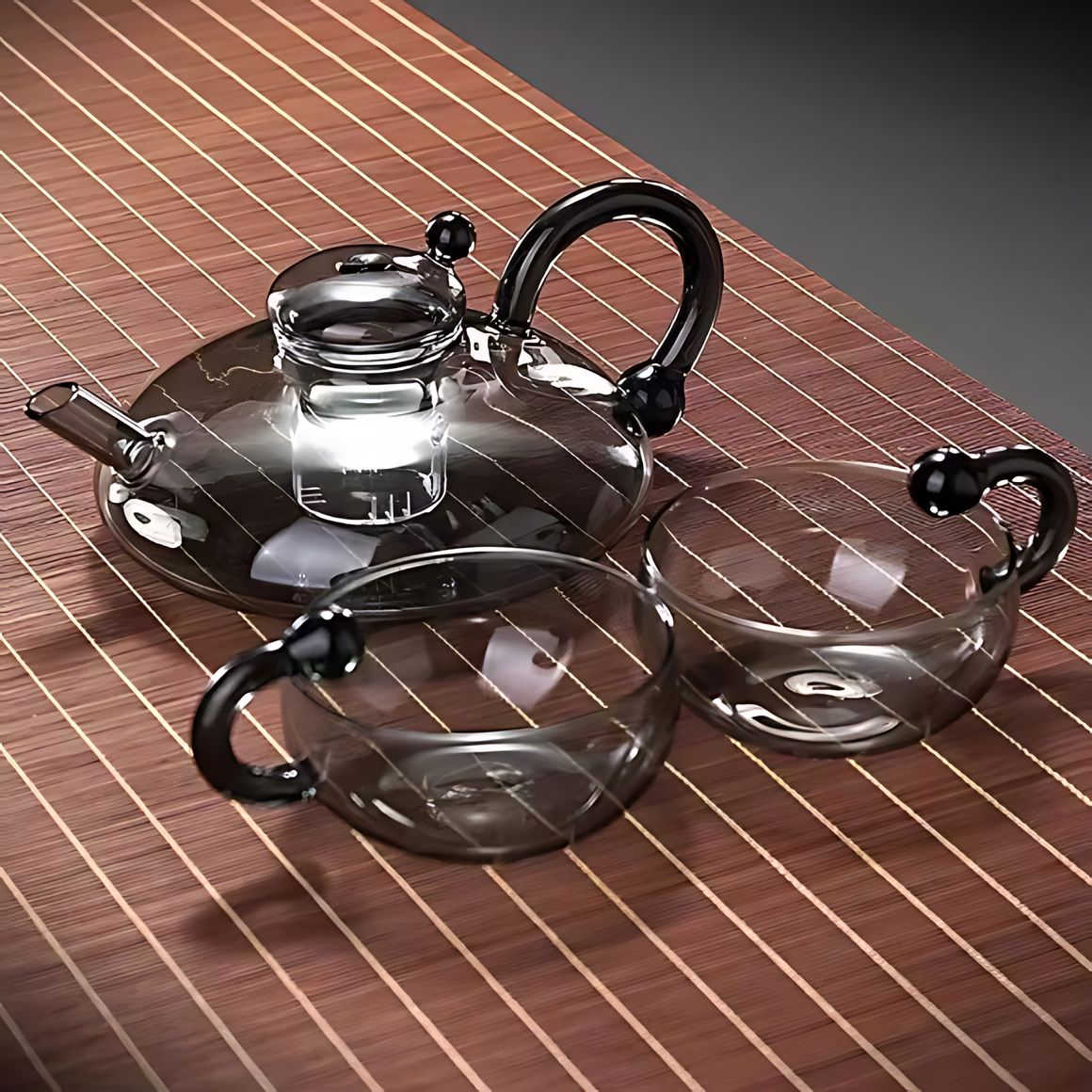 SERENO - Modern teapot set with integrated filter system