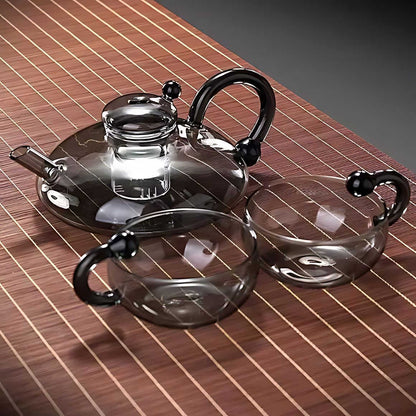 SERENO - Modern teapot set with integrated filter system