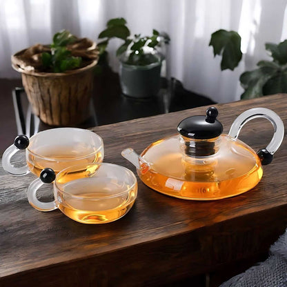 SERENO - Modern teapot set with integrated filter system