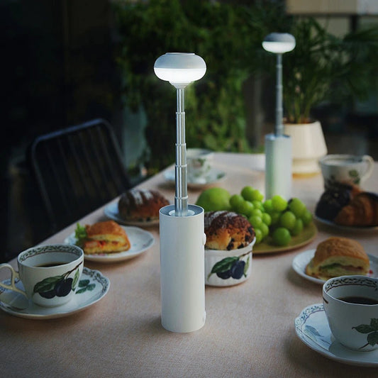 Teleskop-Campingleuchte - Wiederaufladbare Tischlampe mit Magnetfuß für Outdoor-Aktivitäten 2