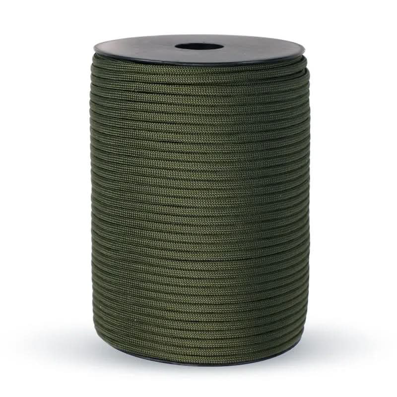 TerraStrong Survival Paracord | 100 m Militärqualität, 9-adrig | 259 kg Stärke | Outdoor-Camping- und Bastelseil 1