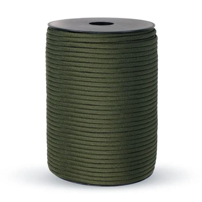 TerraStrong Survival Paracord | 100 m Militärqualität, 9-adrig | 259 kg Stärke | Outdoor-Camping- und Bastelseil 1