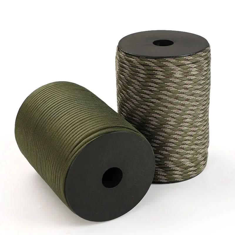 TerraStrong Survival Paracord | 100 m Militärqualität, 9-adrig | 259 kg Stärke | Outdoor-Camping- und Bastelseil 4