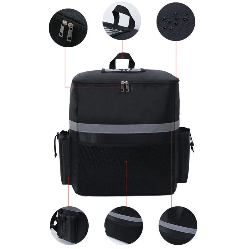 Thermo-Lebensmitteltasche - Extra Große Kühltasche für Frischhaltung, 20/35L 4
