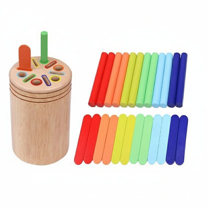 TinyGenius - Holzspielzeug Sortierspielzeug für frühe Kompetenzentwicklung 7