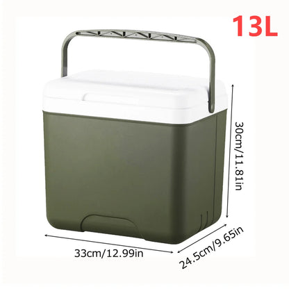 Tragbare 13L Kühlbox Auto - Doppelfunktion Für Kalte Und Warme Speisen 7