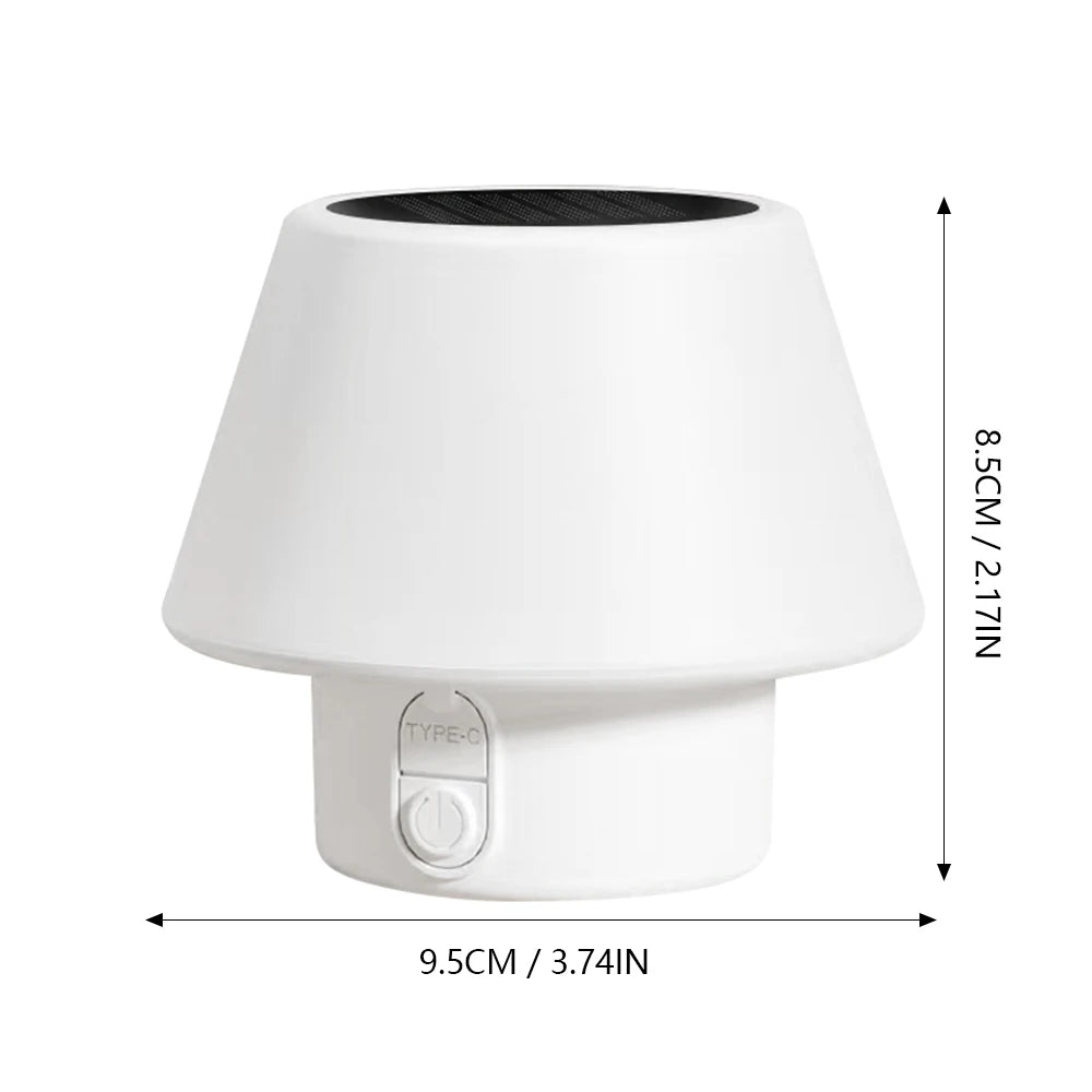 SOLARAURA – tragbare Solar-Tischlampe mit 4 Modi & IP64 Schutz für Outdoor und Camping