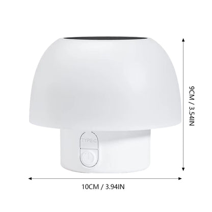 SOLARAURA – tragbare Solar-Tischlampe mit 4 Modi & IP64 Schutz für Outdoor und Camping