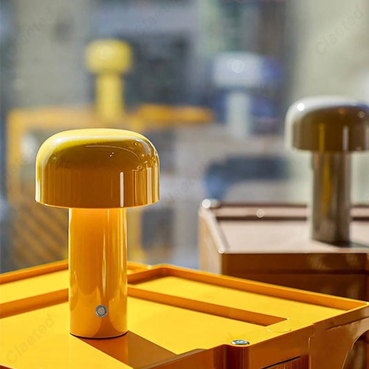Lampada TouchGlow - Lampada da comodino USB portatile per un'illuminazione elegante del soggiorno