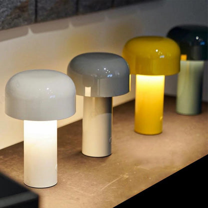 Lampada TouchGlow - Lampada da comodino USB portatile per un'illuminazione elegante del soggiorno