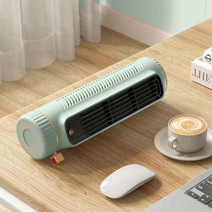 Tragbarer Turmventilator Mit 360-Grad-Kühlung – Leise Flügelloser Säulenventilator 4