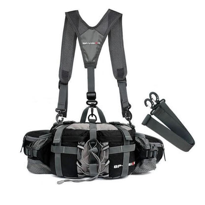 ROVENTA – Waterdichte hiking-heuptas met duurzaam nylon en handsfree outdoor-opslag