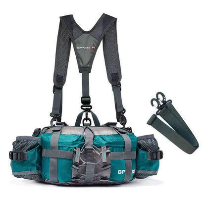 ROVENTA – Waterdichte hiking-heuptas met duurzaam nylon en handsfree outdoor-opslag