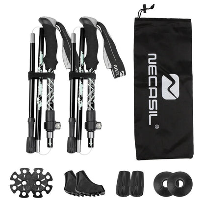 FoldTrek Poles - Foldable trekking poles for hiking & outdoor adventures