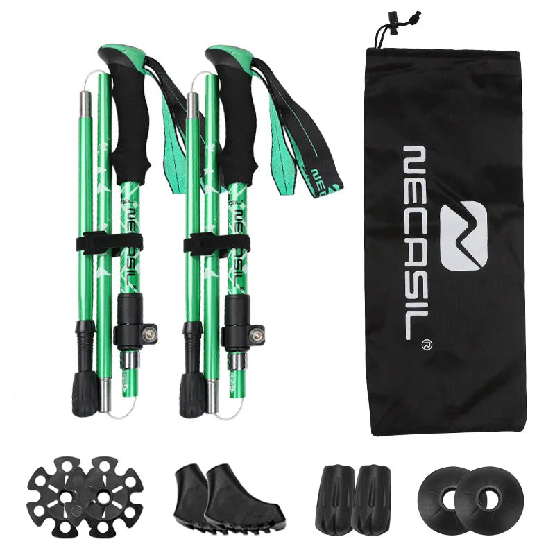 FoldTrek Poles - Foldable trekking poles for hiking & outdoor adventures