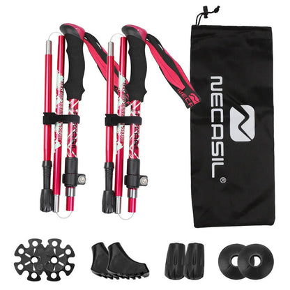 FoldTrek Poles - Foldable trekking poles for hiking & outdoor adventures
