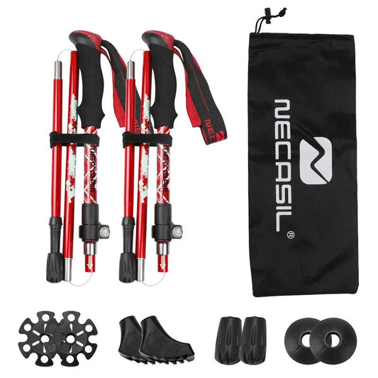 FoldTrek Poles - Foldable trekking poles for hiking & outdoor adventures