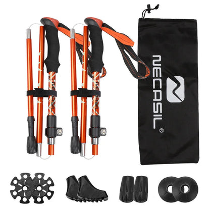 FoldTrek Poles - Foldable trekking poles for hiking & outdoor adventures