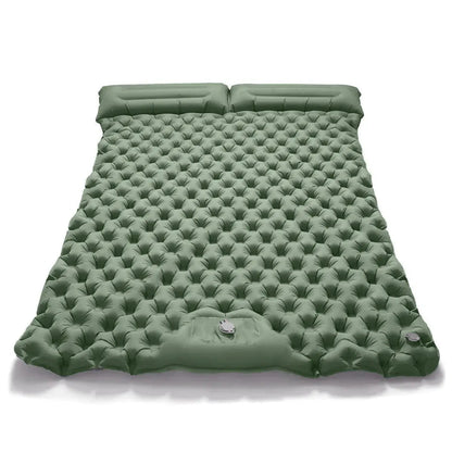 TrailRest – Ultraleichte selbstaufblasende Doppel-Campingmatratze 10