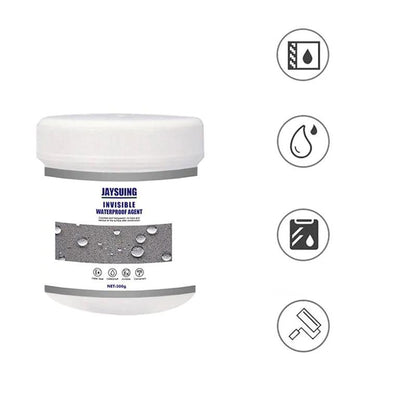 TransWax - Transparent, waterproof rubber paste for repairs & sealing