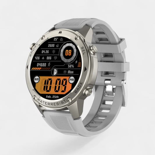 TrekSight X - Smartwatch d'extérieur avec GPS, boussole & surveillance de la santé