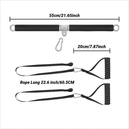Trizeps-Bizeps-Rücken-Blaster-Seil aus Premium-Nylon für Effektives Workout 4