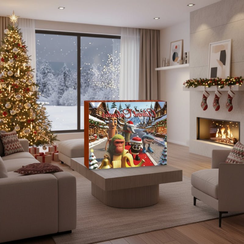 ÜBERRASCHUNG – Kreativer Adventskalender für Kinder mit lustigen Figuren für den Countdown bis Weihnachten 2