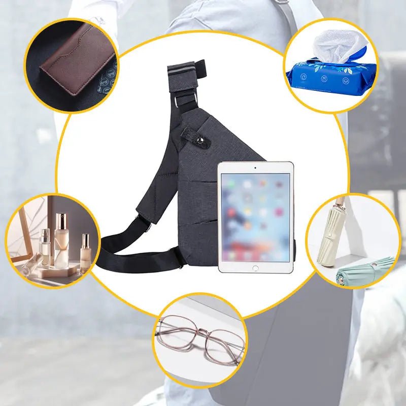 URBANGUARD – Diebstahlsichere Umhängetasche für sicheres Reisen im Alltag 4