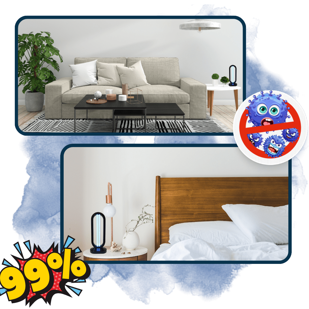 UVCLEAN – UV-Oberflächendesinfektionslampe zur Bekämpfung von Bettwanzen zu Hause und auf Reisen 5