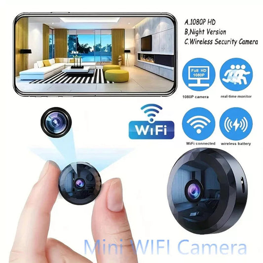 SECURECAM MINI - Magnetic mini WiFi camera 1080P HD for discreet surveillance