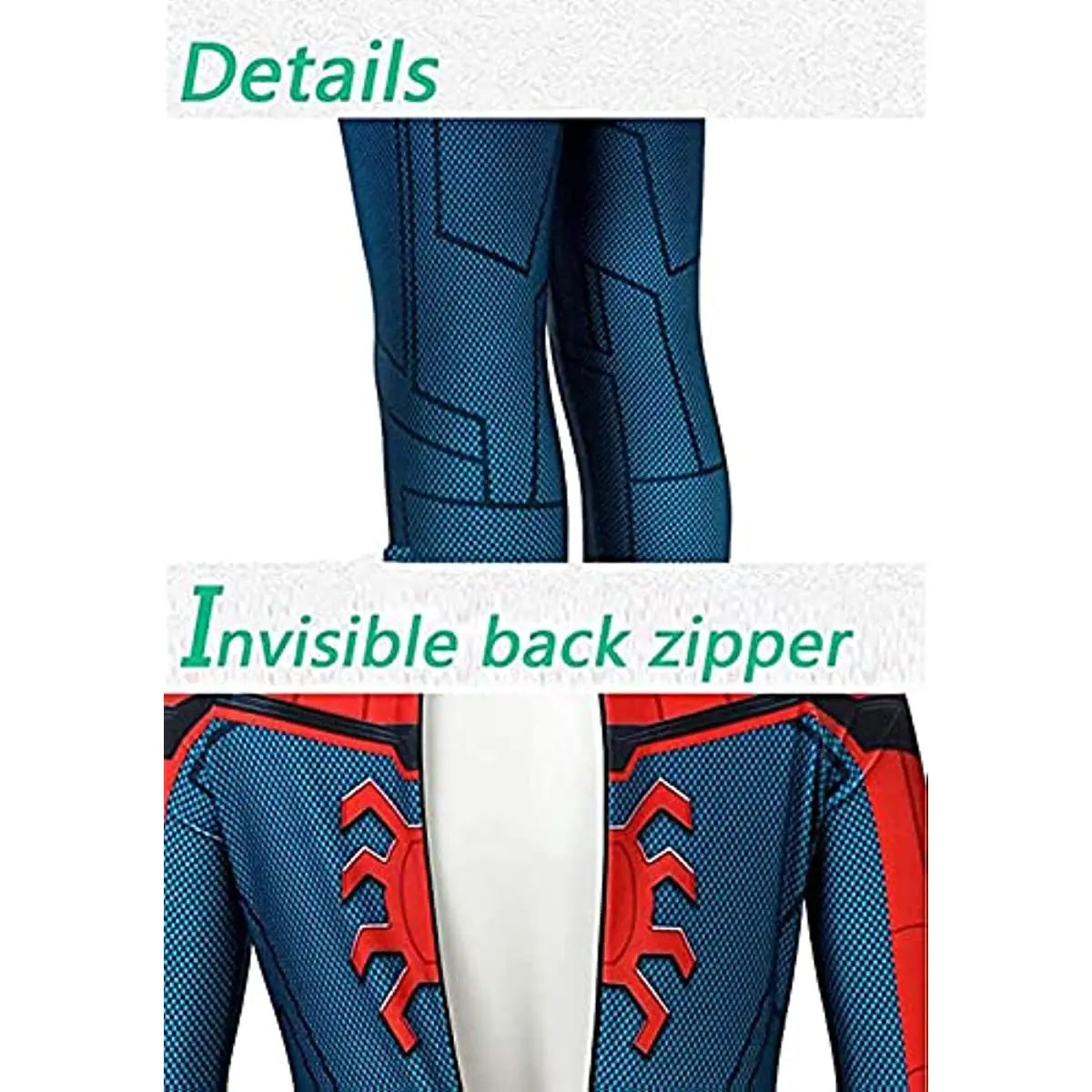 Ultimatives Spider-Man-Kostüm | Cosplay-Anzug für Kinder und Erwachsene | Stretch-Stoff | Halloween-Superhelden-Outfit 2