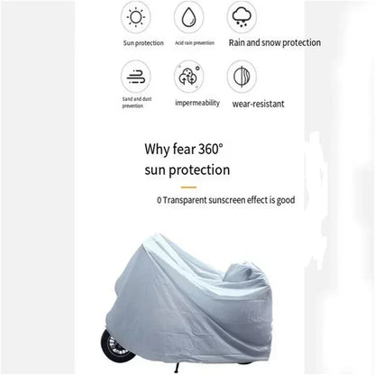 MotoGuard – Universal Motorcycle Cover with UV Protection