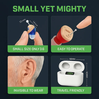 AURIS PRO - Invisible in-ear hearing aids for superior sound quality