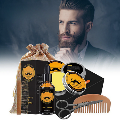 Bartboost - Kit per la crescita della barba per una barba sana e forte