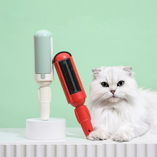 FLUSENROLLER PRO - Reusable pet hair remover for sofa, clothes & carpet