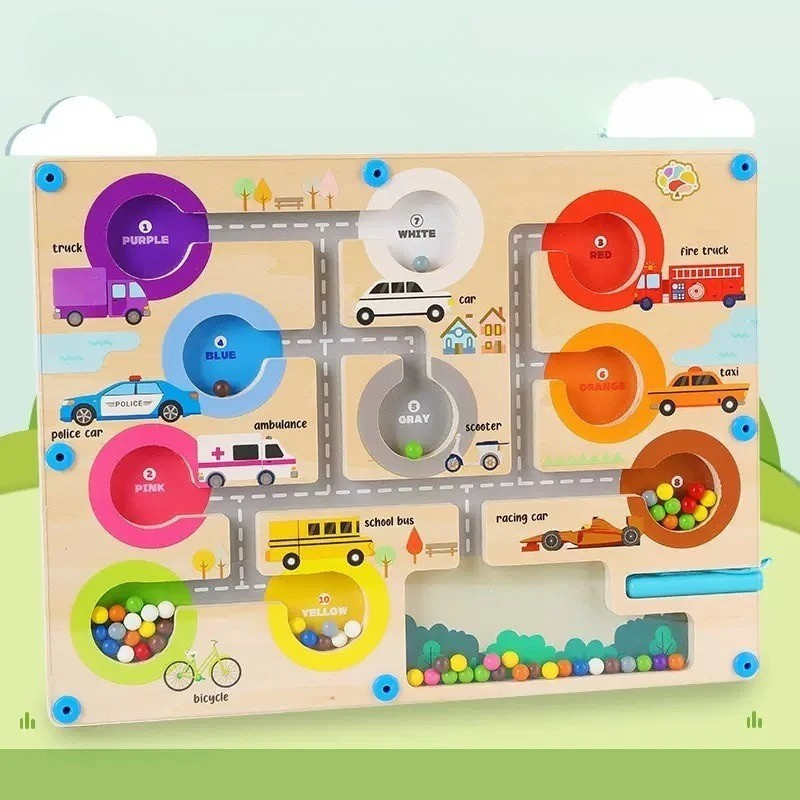 ColorQuest – Juego magnético de colores y números para niños a partir de 3 años