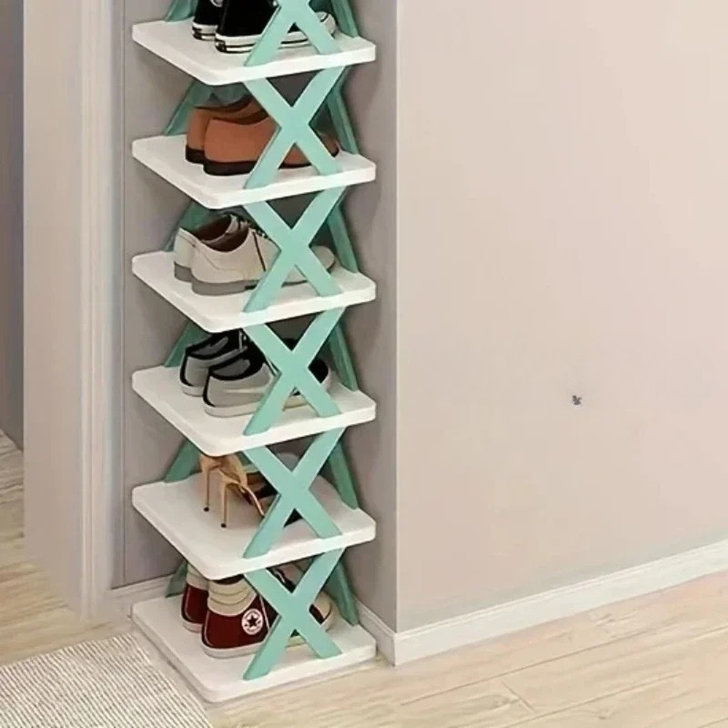 Space-Saving Shoe Organiser - Multi-layered storage cabinet for bedroom & hallway