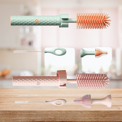 SmartBrush limpiador de botellas – limpieza automática con cerdas de silicona para un día a día sin estrés