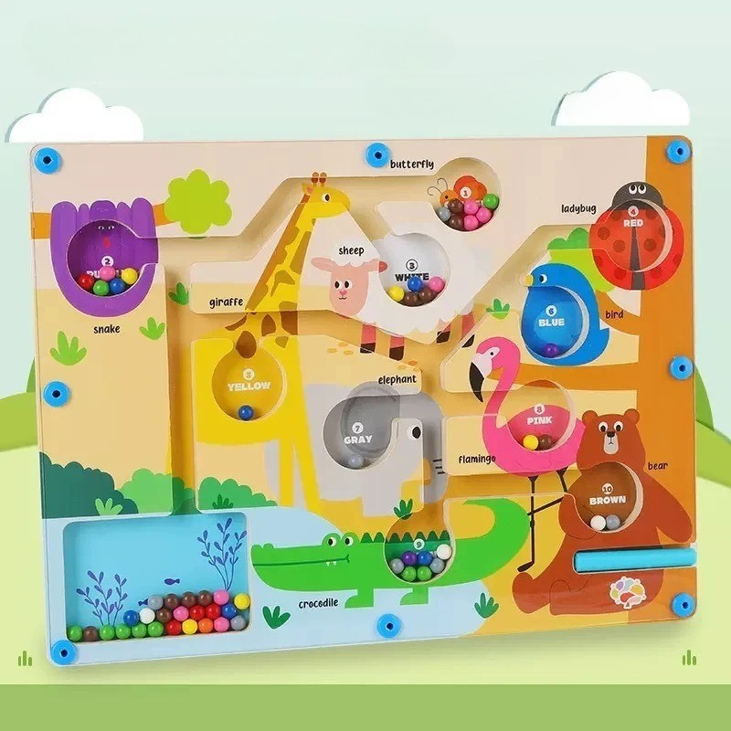 ColorQuest – Juego magnético de colores y números para niños a partir de 3 años