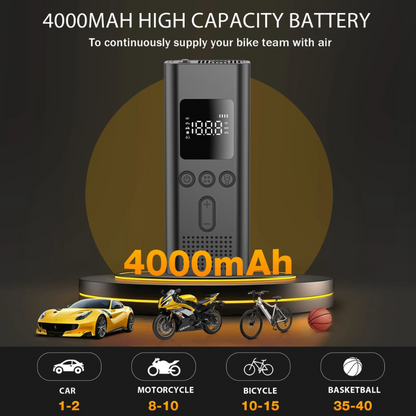 AirCharge Max – Bomba de aire inalámbrica con 150 PSI y pantalla LCD